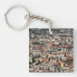 Sicht auf Neapel, Italien Schlüsselanhänger
