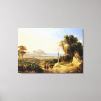 Sicht auf Palermo, 1840