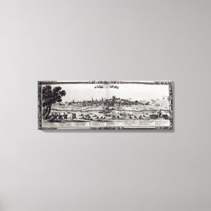 Sicht auf Perpignan, Südfrankreich, c.1645 Leinwanddruck