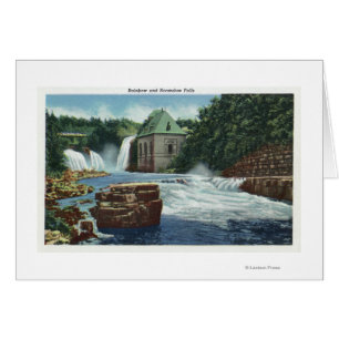 Sicht auf Regenbogen und Horseshoe Falls