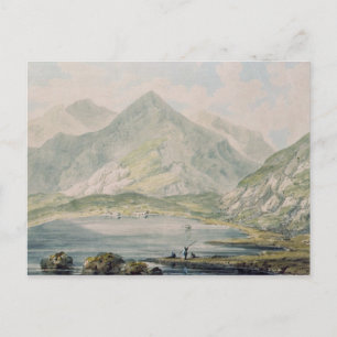 Sicht auf Snowdon Postkarte