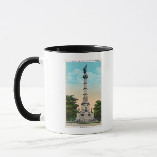 Sicht auf Soldaten und Seeleute Tasse (Links)