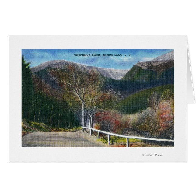 Sicht auf Tuckermans Ravine (Vorderseite (Horizontal))