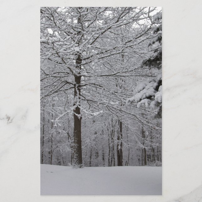 Sicht auf Wälder Briefpapier (Vorderseite)