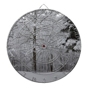 Sicht auf Wälder Dartscheibe