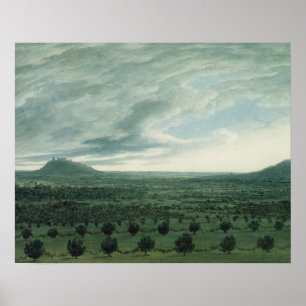 Sicht von Mirabella, c.1782 Poster
