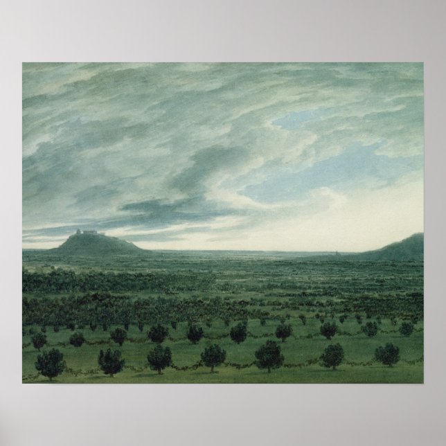 Sicht von Mirabella, c.1782 Poster (Vorne)