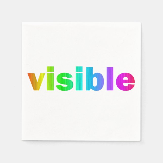 sichtbar serviette (Vorderseite)