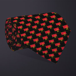 Sichtbares Angola-Muster Krawatte