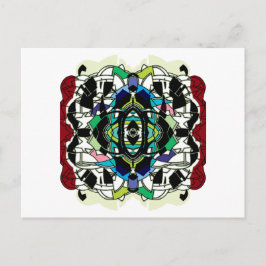 Sichtbares Design Postkarte