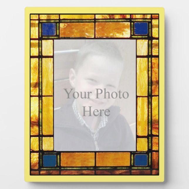 Sichtbares Foto-Display für festgeklemmtes Glas Fotoplatte (Vorderseite)