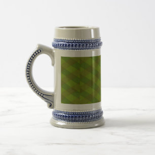 Sichtbares Kunstmuster Bierglas