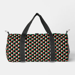 Sichtbares Madagaskar-Flag-Muster Duffle Bag