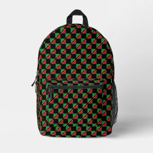 Sichtbares Muster für St. Kitts und Nevis-Flag Bedruckter Rucksack