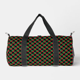 Sichtbares Muster für St. Kitts und Nevis-Flag Duffle Bag