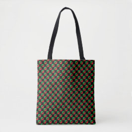 Sichtbares Muster für St. Kitts und Nevis-Flag Tasche