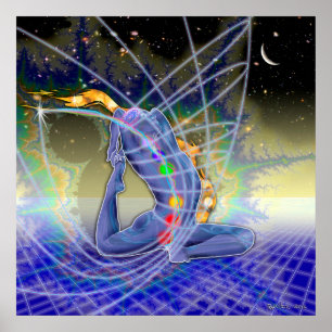 Sichtbarmachung Rajas Kapotasana Poster