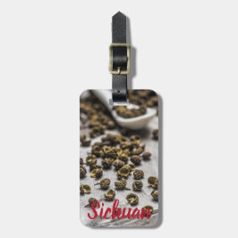 Sichuan Pepper Chinesische Küche Gepäckanhänger