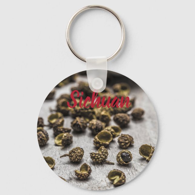 Sichuan Pepper Chinesische Küche Schlüsselanhänger (Vorderseite)