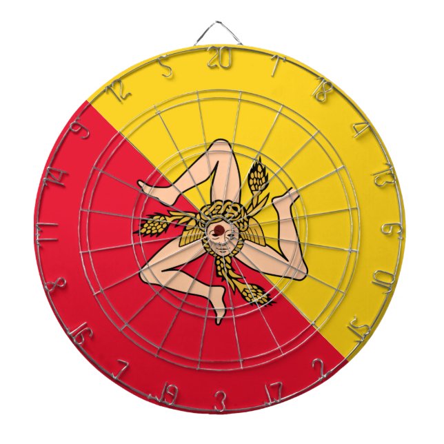 Sicilia Dartscheibe (vorne)