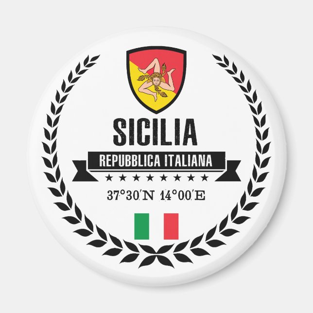 Sicilia Magnet (Vorne)