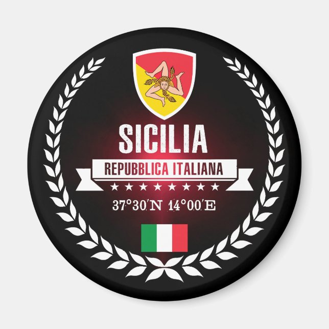 Sicilia Magnet (Vorne)