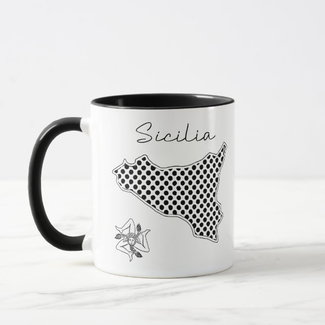 Sicilia Sicilian Trinacria  Tasse (Links)
