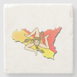 Sicilia 🇮🇹 ☀️ steinuntersetzer