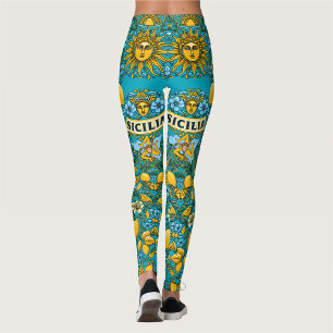 SICILIA Trinacria Leggings