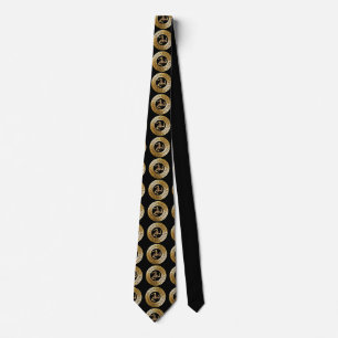 Sicilia (Trinacria-Symbol) Premium-Goldkrawatte Krawatte