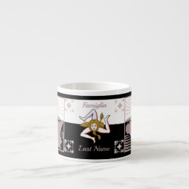 Sicilian Family Personalized Espresso cup Espressotasse