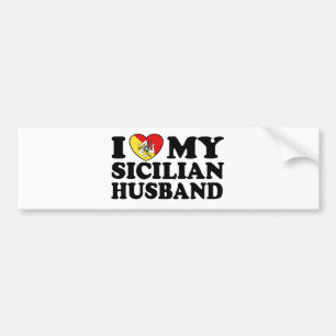 Sicilian Husband Autoaufkleber