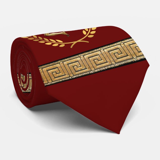 Sicilian Medusa Neck Tie Krawatte (Gerollt)
