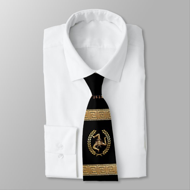 Sicilian Medusa Neck Tie Krawatte (Gebunden)