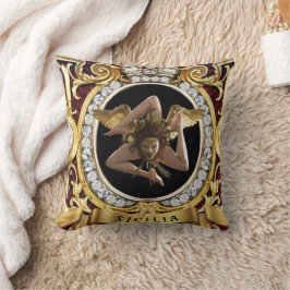 Sicilian Medusa Trinacria Geschenkkissen Kissen
