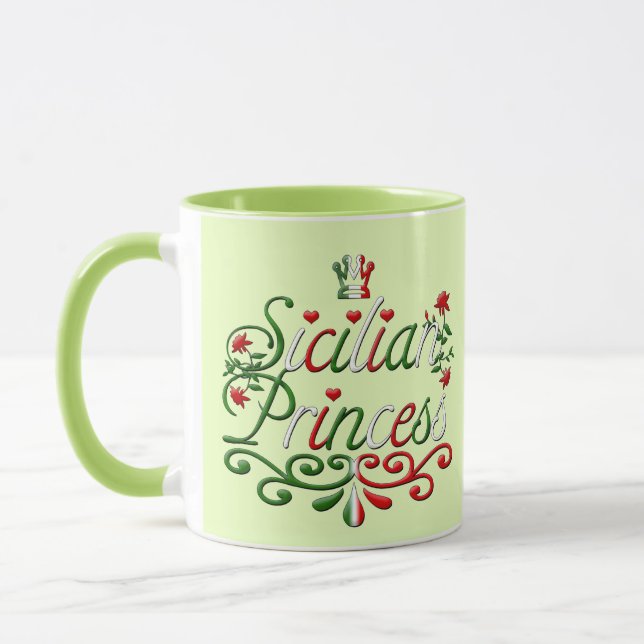 Sicilian Princess Mug Tasse (Links)