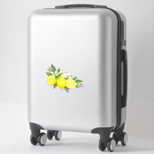 Sicilienne Sticker Floral Citrus Citrus Méditerran
