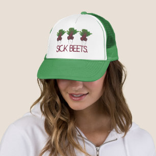 Sick Beets (Beats) Rote Rüben Vegetarisches Funny  Truckerkappe