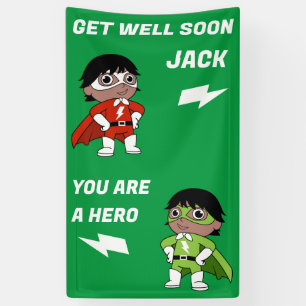 Sick Boy Super Hero wird gut Banner