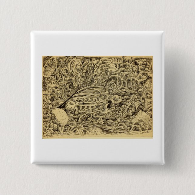 Sick Chamber_by Brian Benson Button (Vorderseite)