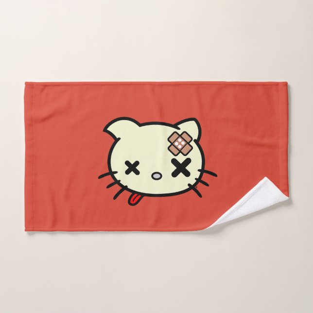 Sick Kitty Handtuch (Handtuch)