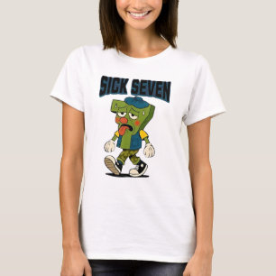 Sick Seven 67 Halloween-Kostüm für Trending Popul T-Shirt