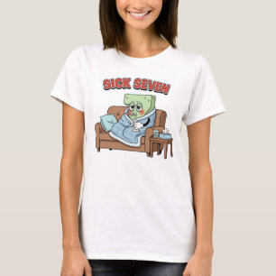 Sick Seven 67  Kostüm Spaß Wortspiel Design, kostü T-Shirt