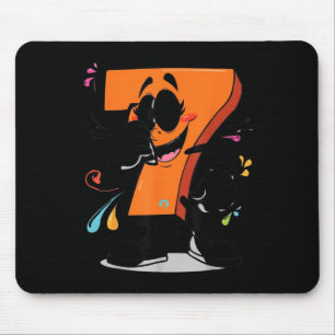 Sick Seven 67 Meme Brainrot Halloween-Outfit-Idee Mousepad