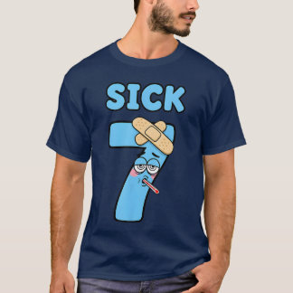 Sick Seven Meme T-Shirt 67 Six Seven Lustiger Wort