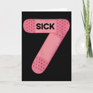 Sick Seven Meme T-Shirt Six Seven Lustiger Wortwit Karte
