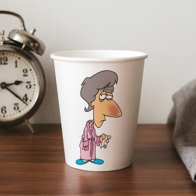 Sick Woman Pappbecher (Von Creator hochgeladen)