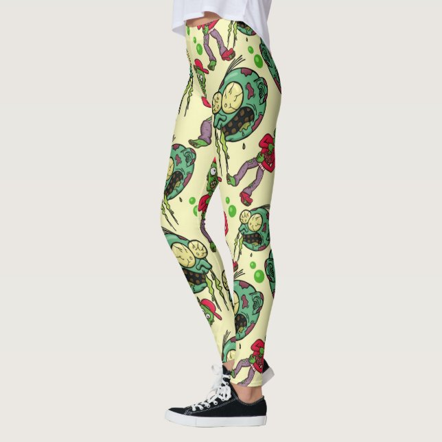 Sick Zombie Pattern Leggings (Links)