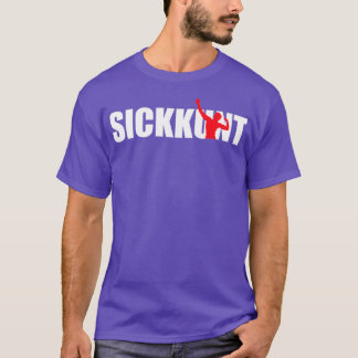 Sickkunt Zyzz Pose für Bodybuilders Black Edition T-Shirt