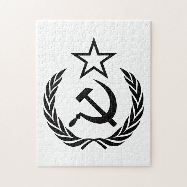 Sickle And Hammer, USSR, CCCP, Communism (Vertikal)
